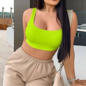 Neon Cropped Tank top